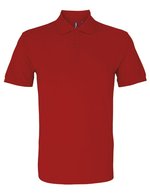 Men´s Classic Fit Polo – Cherry Red