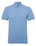 Men´s Polycotton Blend Polo – Cornflower
