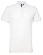 Men´s Polycotton Blend Polo – White