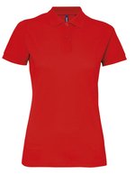 Women´s Polycotton Blend Polo – Red