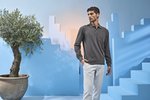 Men´s Classic Fit Long Sleeved Polo – Bild 1