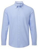Men´s Cotton Long Sleeve Oxford Shirt – Light Blue