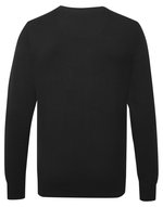 Men´s Cotton Blend V Neck Sweater – Bild 4