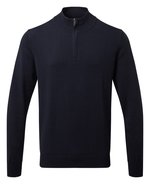 Men´s Cotton Blend 1/4 Zip Sweater – Bild 3