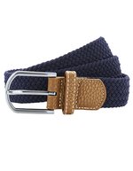 Braid Stretch Belt – Navy