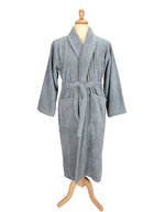 Bathrobe Shawl Collar – Anthracite Grey