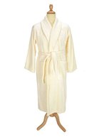 Bathrobe Shawl Collar – Ivory