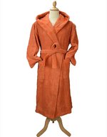 Bathrobe With Hood – Cinnamon