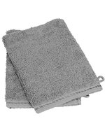ARTG Waschhandschuh mit Satin-Streifen 2023 – Anthracite Grey