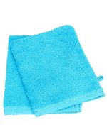 ARTG Waschhandschuh mit Satin-Streifen 2023 – Aqua Blue