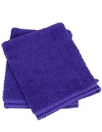 ARTG Waschhandschuh mit Satin-Streifen 2023, Light Purple 16 x 22 cm, AR033 – Violet