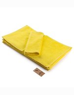ARTG Gästehandtuch mit Satinstreifen, Ivory 30 x 50 cm, AR034 – Giallo brillante