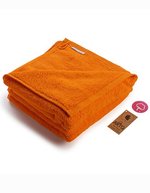 ARTG Modisches Handtuch 100% Baumwolle 500 g/m², Light Blue 50 x 100 cm, AR035 – Orange vif