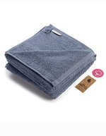 ARTG Modisches Handtuch 100% Baumwolle 500 g/m², Light Blue 50 x 100 cm, AR035 – Jeans Bleu