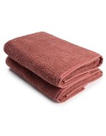 ARTG Badetuch mit Satinstreifen, Light Grey 70 x 140 cm, AR036 – Vecchio Rosa