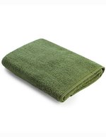 ARTG Strandtuch mit Satinstreifen – Army Green