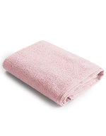 ARTG Strandtuch mit Satinstreifen, Light Blue 100 x 180 cm, AR037 – Blossom Rose