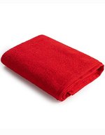 ARTG Strandtuch mit Satinstreifen, Light Blue 100 x 180 cm, AR037 – Rouge feu
