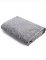 ARTG Strandtuch mit Satinstreifen, Light Blue 100 x 180 cm, AR037 – Gris clair