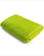 ARTG Strandtuch mit Satinstreifen, Light Blue 100 x 180 cm, AR037 – Vert citron