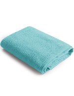 ARTG Strandtuch mit Satinstreifen, Light Blue 100 x 180 cm, AR037 – Bleu pacifique