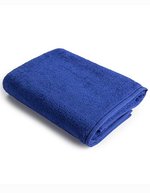ARTG Strandtuch mit Satinstreifen, Light Blue 100 x 180 cm, AR037 – Vrai Bleu