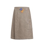 ARTG Sauna Kilt aus 100% Baumwolle, Anthracite Grey 65 x 135 cm, AR042 – Bild 3