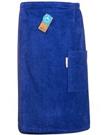 ARTG Sauna Kilt aus 100% Baumwolle, Anthracite Grey 65 x 135 cm, AR042 – True Blue