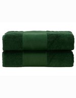ARTG PRINT-Me® Badetuch 70x140 cm Baumwolle, Anthracite Grey 70 x 140 cm, AR071 – Dark Green