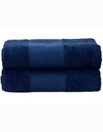 ARTG PRINT-Me® Badetuch 70x140 cm Baumwolle, Anthracite Grey 70 x 140 cm, AR071 – French Navy