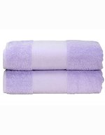 ARTG PRINT-Me® Badetuch 70x140 cm Baumwolle, Anthracite Grey 70 x 140 cm, AR071 – Light Purple