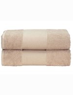ARTG PRINT-Me® Badetuch 70x140 cm Baumwolle, Anthracite Grey 70 x 140 cm, AR071 – Sand