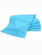 ARTG PRINT-Me® Sporthandtuch 100% Baumwolle – Aqua Blue