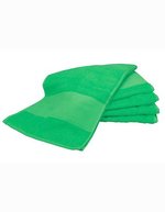 ARTG PRINT-Me® Sporthandtuch 100% Baumwolle, Light Blue 30 x 140 cm, AR073 – Irish Vert