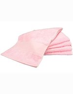 ARTG PRINT-Me® Sporthandtuch 100% Baumwolle, Light Blue 30 x 140 cm, AR073 – Rose clair