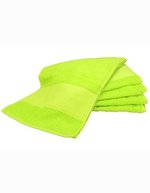 ARTG PRINT-Me® Sporthandtuch 100% Baumwolle, Light Blue 30 x 140 cm, AR073 – Vert citron