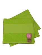 ARTG PRINT-Me® Gästehandtuch 30x50 cm Baumwolle, Light Blue 30 x 50 cm, AR074 – Vert citron