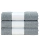 ARTG SUBLI-Me® Handtuch mit Druckbordüre, Light Blue 50 x 100 cm, AR080 – Bild 2