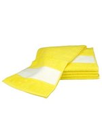 ARTG SUBLI-Me® Sport Handtuch 30x140 cm, Light Blue 30 x 140 cm, AR083 – Giallo brillante