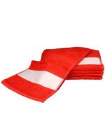 ARTG SUBLI-Me® Sport Handtuch 30x140 cm, Light Blue 30 x 140 cm, AR083 – Rosso fuoco
