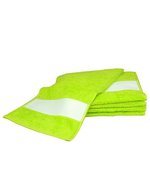 ARTG SUBLI-Me® Sport Handtuch 30x140 cm, Light Blue 30 x 140 cm, AR083 – Verde lime