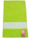 ARTG SUBLI-Me® Guest Towel 30x50 cm, Anthracite Grey 30 x 50 cm, AR085 – Lime Green