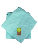ARTG Babiezz® Baby Kapuzenhandtuch 100x100 cm – Mint Green