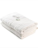 ARTG Bio-Bambus Badetuch 70 x 140 cm in, Light Grey 70 x 140 cm, AR404 – Blanc