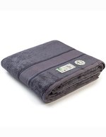 ARTG Bio-Bambus Strandhandtuch 100x180 cm, Light Grey 100 x 180 cm, AR406 – Gris fonce