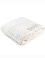 ARTG Bio-Bambus Strandhandtuch 100x180 cm, Light Grey 100 x 180 cm, AR406 – Blanc