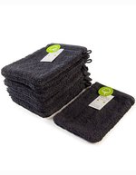 ARTG Bio-Baumwolle Waschhandschuh 16x22 cm, Black 16 x 22 cm, AR501 – Bild 2