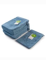 ARTG Bio-Baumwolle Waschhandschuh 16x22 cm, Black 16 x 22 cm, AR501 – Blue