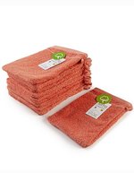 ARTG Bio-Baumwolle Waschhandschuh 16x22 cm, Black 16 x 22 cm, AR501 – Rose