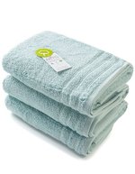 ARTG Organic Cotton Towel 60x110 cm, White 60 x 110 cm, AR503 – Green